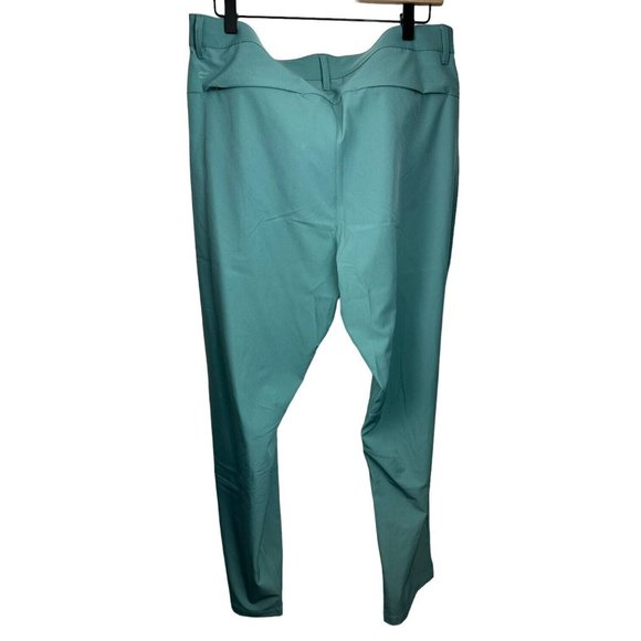 Fabletics The Only Pant 35 X 32 Chino Mens Performance Pants Aqua Wave NWT Golf - Picture 5 of 5